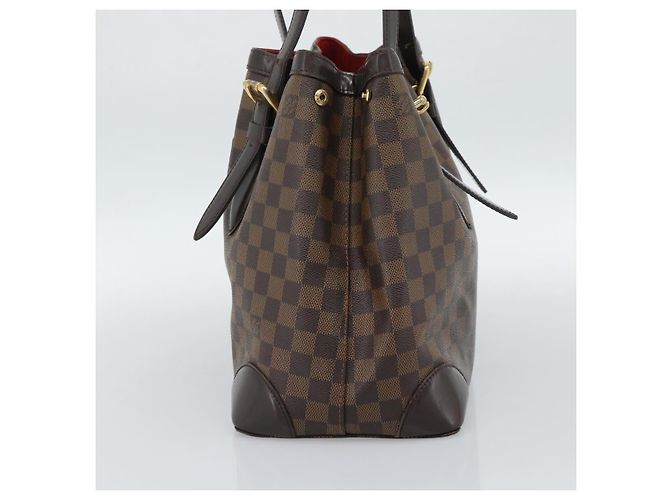 LOUIS VUITTON Damier Ebene Hampstead MM Tote Bag N51204 LV Auth ka4958 - vista 4