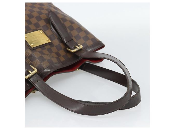 LOUIS VUITTON Damier Ebene Hampstead MM Tote Bag N51204 LV Auth ka4958 - vista 7