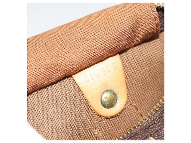 LOUIS VUITTON Bolso Monogram Speedy 25 M41528 LV Auth am11935A Monograma - vista 12
