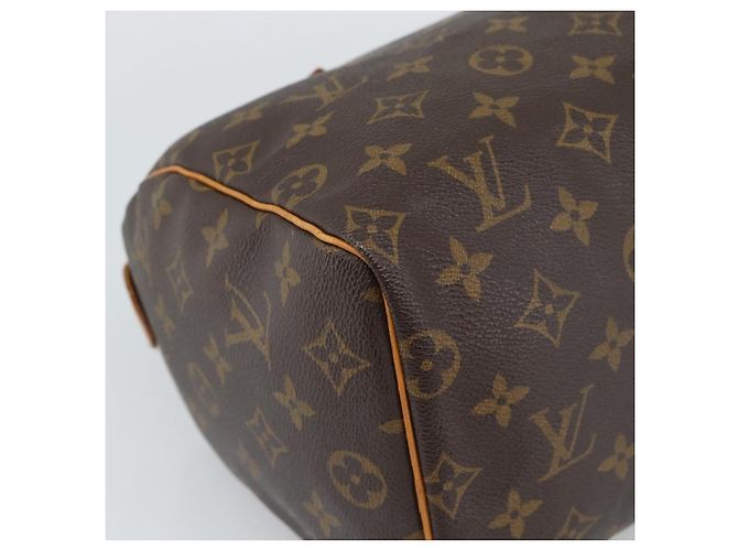 LOUIS VUITTON Bolso Monogram Speedy 25 M41528 LV Auth am11935A Monograma - vista 15