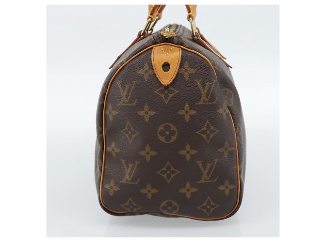 LOUIS VUITTON Bolso Monogram Speedy 25 M41528 LV Auth am11935A Monograma - vista 4