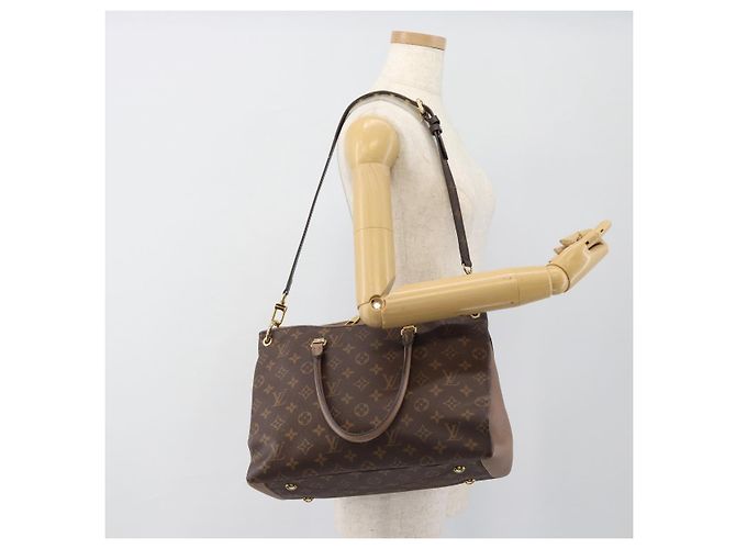 LOUIS VUITTON Borsa Monogram Pallas MM 2way LV Auth 187929M - vista 29