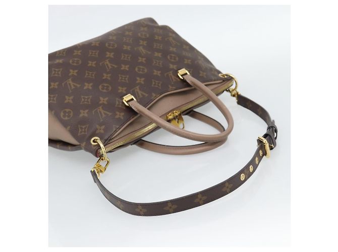 LOUIS VUITTON Borsa Monogram Pallas MM 2way LV Auth 187929M - vista 9