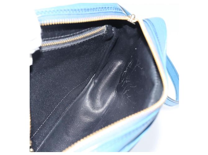 LOUIS VUITTON Epi Trocadero 23 Borsa a Spalla Blu M52305 LV Auth 184361 - vista 19