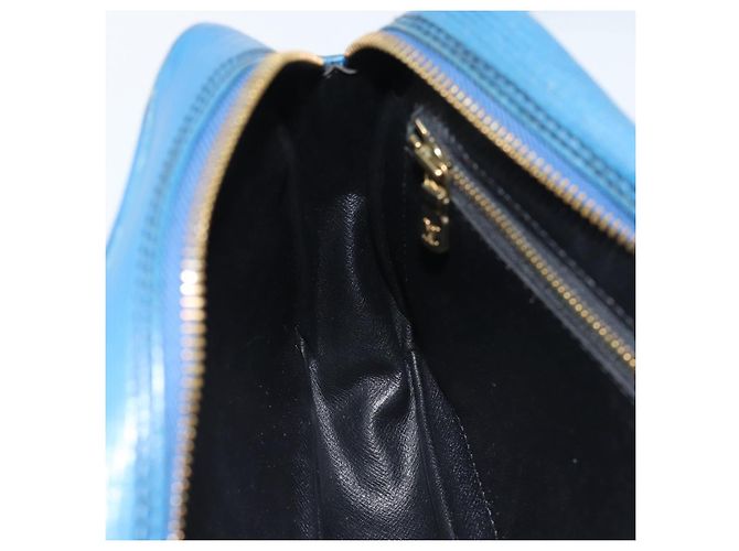 LOUIS VUITTON Epi Trocadero 23 Borsa a Spalla Blu M52305 LV Auth 184361 - vista 20