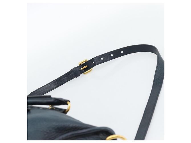 Borsa PRADA in Pelle 2way Blu Oro Auth 187288V D'oro - vista 15