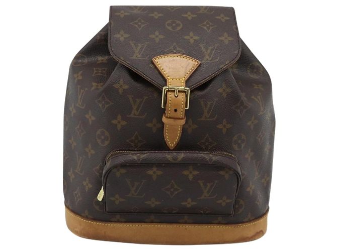 LOUIS VUITTON Zaino Monogram Montsouris MM M51136 LV Auth 188708 Monogramma - vista 13