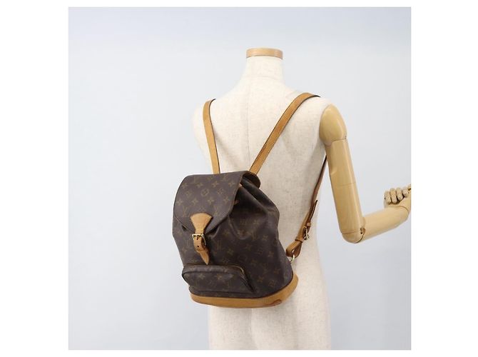 LOUIS VUITTON Zaino Monogram Montsouris MM M51136 LV Auth 188708 Monogramma - vista 24
