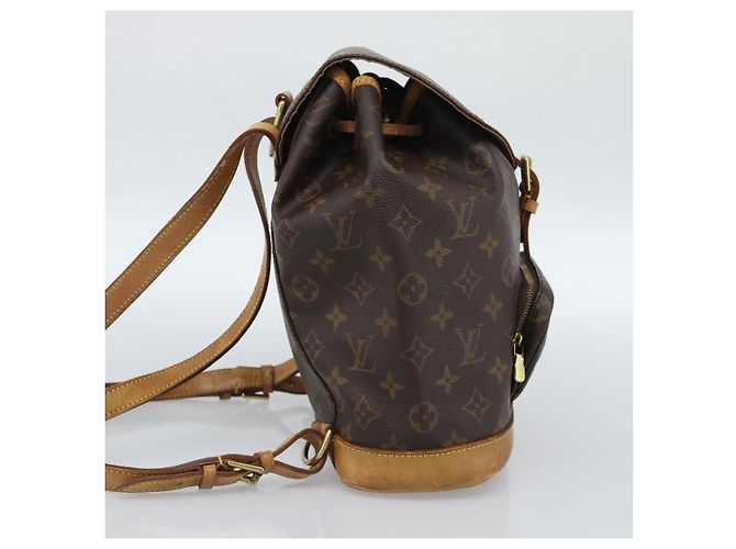 LOUIS VUITTON Zaino Monogram Montsouris MM M51136 LV Auth 188708 Monogramma - vista 3