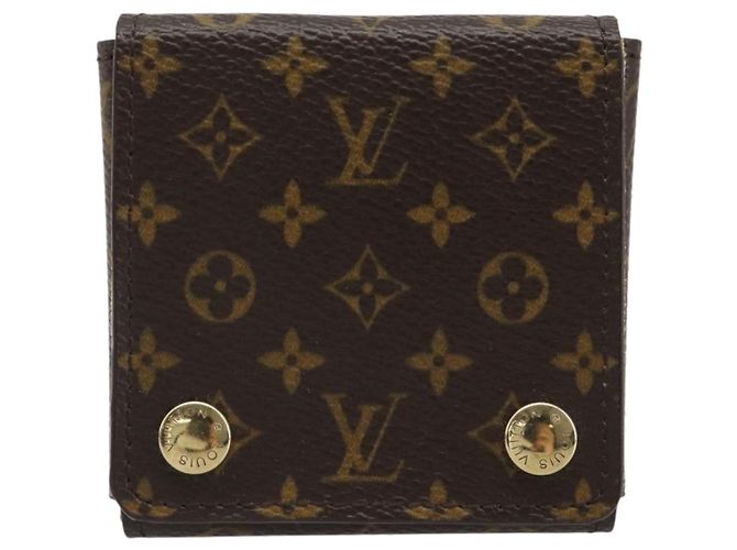 LOUIS VUITTON Custodia per gioielli Monogram Jewelry case Jewelry Box LV Auth BA13625V Monogramma - vista 13