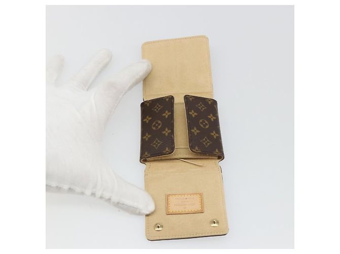 LOUIS VUITTON Custodia per gioielli Monogram Jewelry case Jewelry Box LV Auth BA13625V Monogramma - vista 8