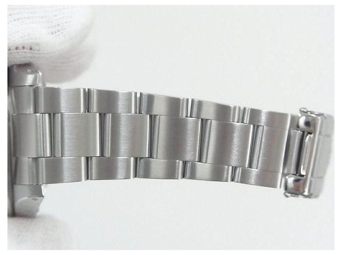 ROLEX GMT MasterII lunetta nera 16710 serie P Uomo Argento - vista 18