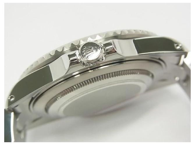 ROLEX GMT MasterII lunetta nera 16710 serie P Uomo Argento - vista 6