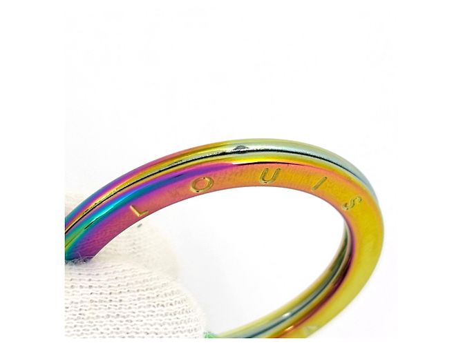 Louis Vuitton Portefeuille Rainbow Anhänger Pink Mehrfarben - Ansicht 4