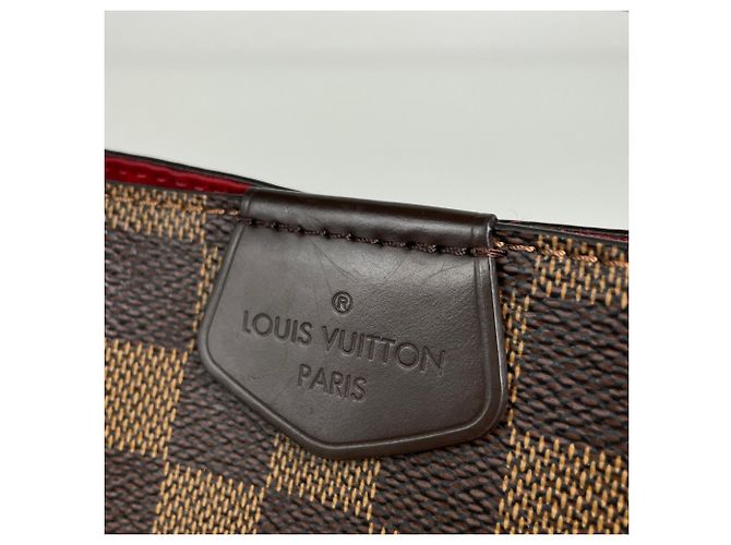 Borsa a Spalla Louis Vuitton Graceful PM Marrone Damier ebene - vista 4