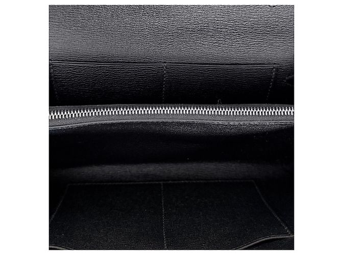 Hermès Borsa HERMES Kelly to go in Pelli Esotiche Nero - 103689 - vista 8