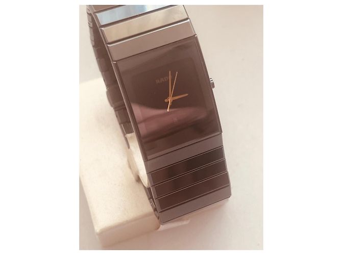 Autre Marque Rado Ceramica Radiostar Uhr Schwarz - Ansicht 2