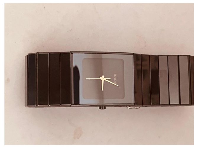 Autre Marque Rado Ceramica Radiostar Uhr Schwarz - Ansicht 3