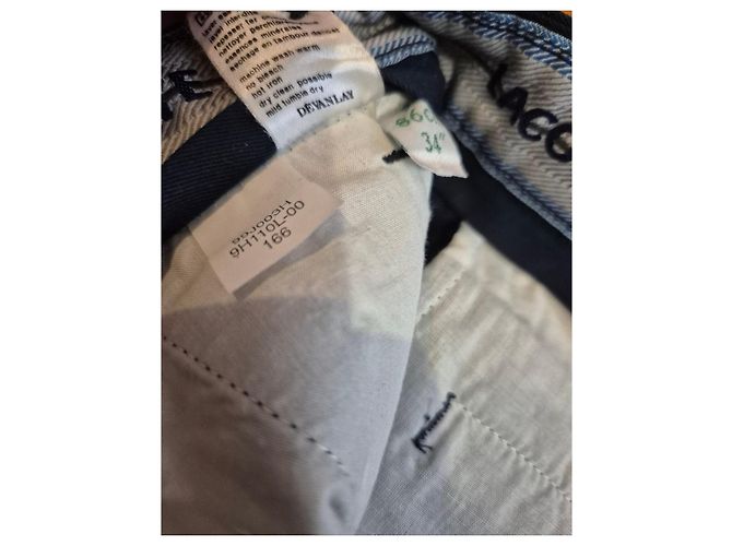 Pantaloni Lacoste Uomo Cotone Blu Navy Blu scuro - vista 5