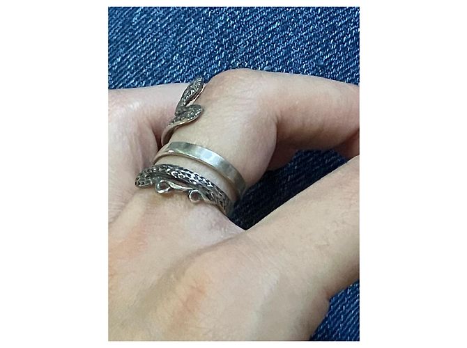 Autre Marque Sterling Silber Schlangenring - Ansicht 14
