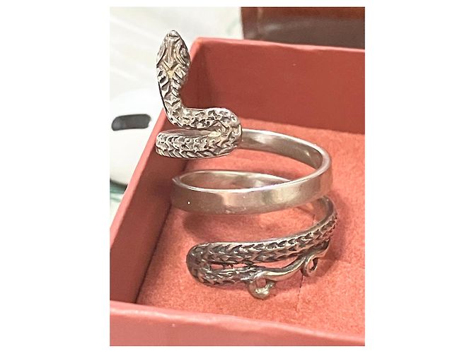 Autre Marque Sterling Silber Schlangenring - Ansicht 2