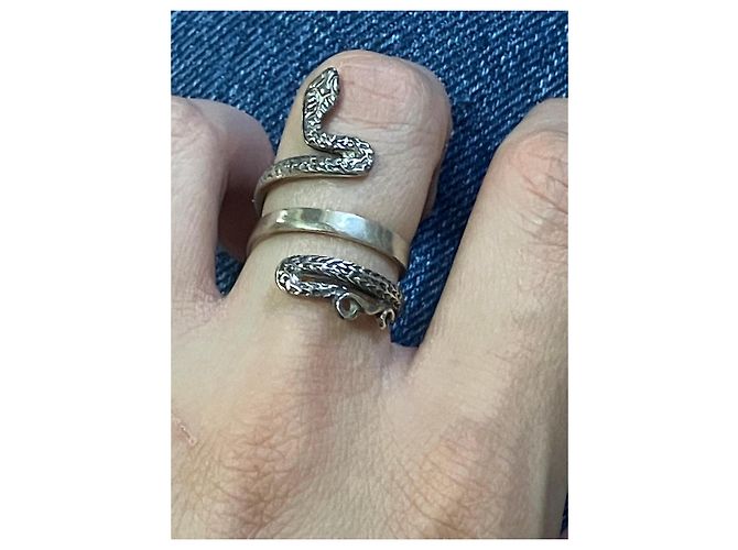 Autre Marque Sterling Silber Schlangenring - Ansicht 5