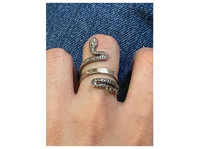 Autre Marque Sterling Silber Schlangenring - Ansicht 7
