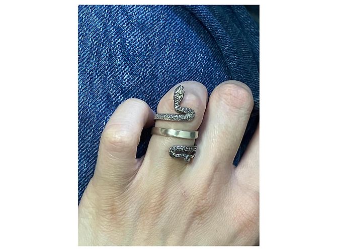 Autre Marque Sterling Silber Schlangenring - Ansicht 8