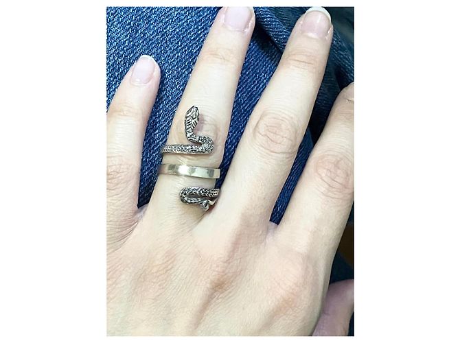 Autre Marque Sterling Silber Schlangenring - Ansicht 9