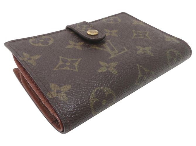 Cartera Bi-fold Louis Vuitton Viennois Castaño - vista 3