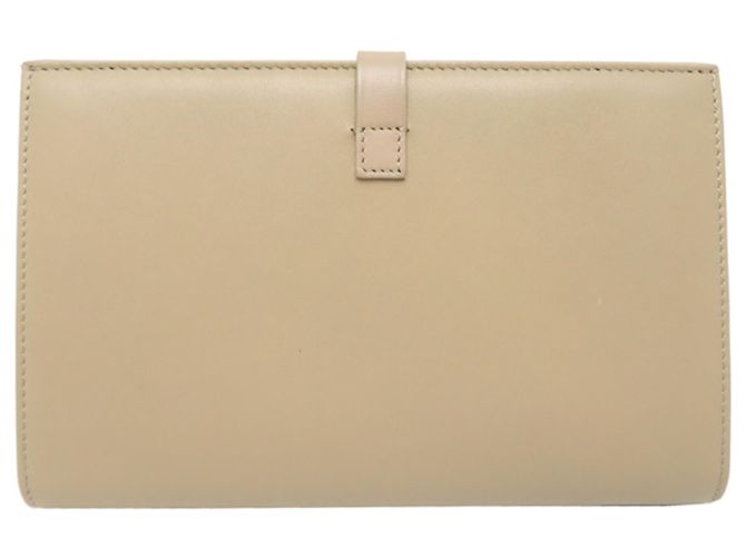 Céline Celine Envelope Wallet - Beige Leder Klappbörse - Ansicht 2