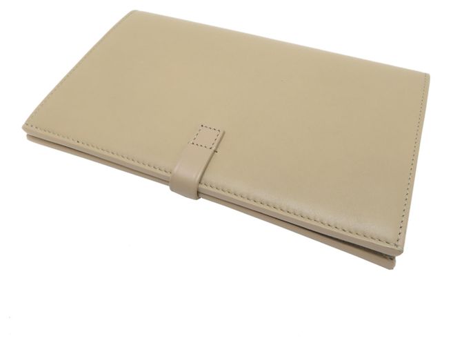 Céline Celine Envelope Wallet - Beige Leder Klappbörse - Ansicht 4