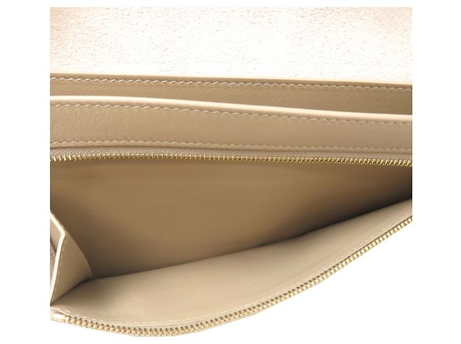 Céline Celine Envelope Wallet - Beige Leder Klappbörse - Ansicht 7