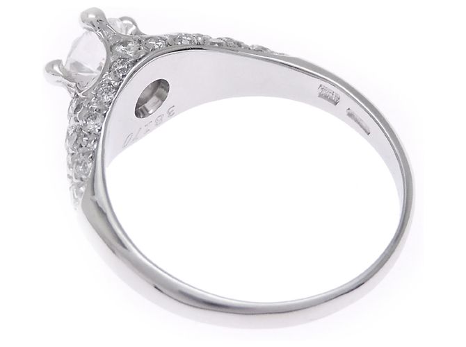 Bulgari Anello Corona da donna in Platino 950 - vista 3