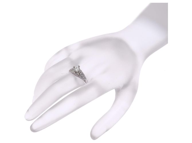 Bulgari Anello Corona da donna in Platino 950 - vista 8