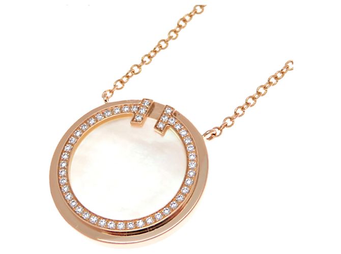 Collana con pendente Tiffany & Co. 0.05ct Diamond T Circle - vista 2