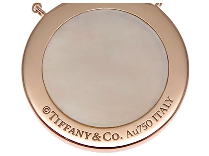 Collana con pendente Tiffany & Co. 0.05ct Diamond T Circle - vista 5