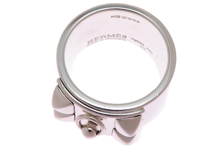 Ring Hermès Hermes Collier de Chien Anello Band - vista 2