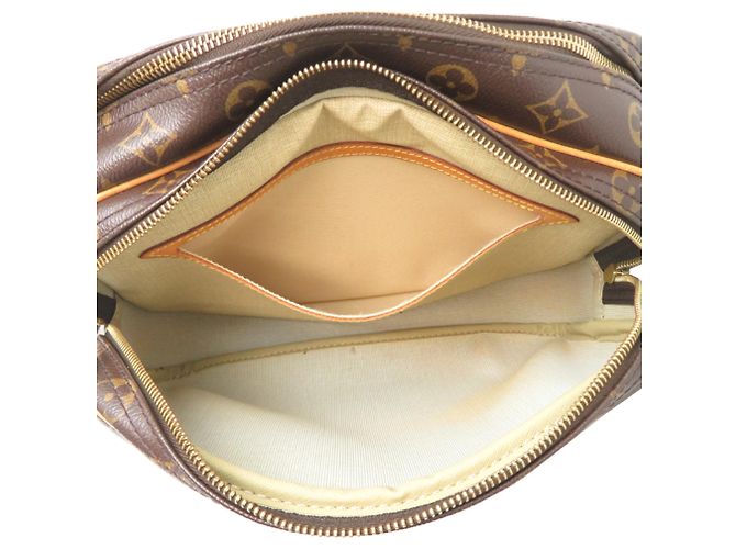Borsa a Spalla Louis Vuitton Reporter PM Marrone - vista 7