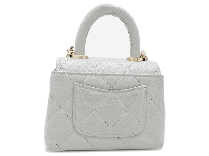 Chanel Coco Handle 11.5 Micro Damenhandtasche Braun - Ansicht 2