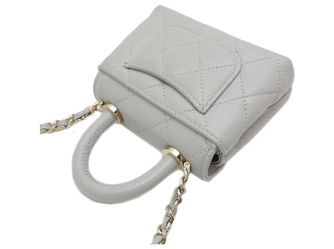 Chanel Coco Handle 11.5 Micro Damenhandtasche Braun - Ansicht 4