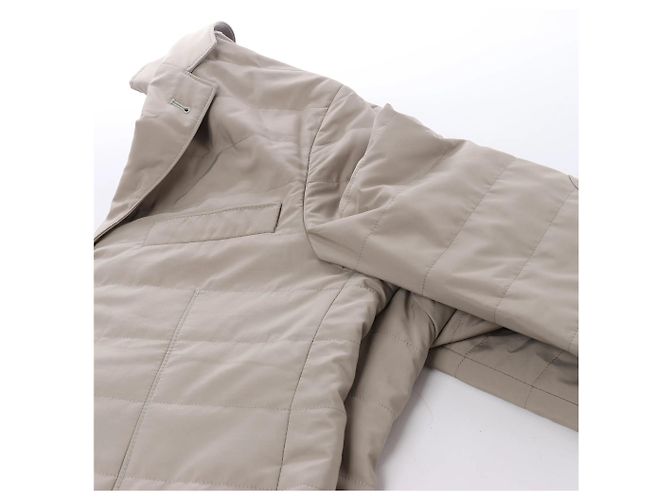 Corneliani Wool Jacket in Beige, Size 48 IT - view 8