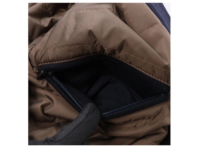 Bomberjacke Corneliani O.Wear in Navy Blue, Größe 50 IT Grau - Ansicht 12