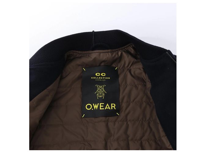 Bomberjacke Corneliani O.Wear in Navy Blue, Größe 50 IT Grau - Ansicht 3