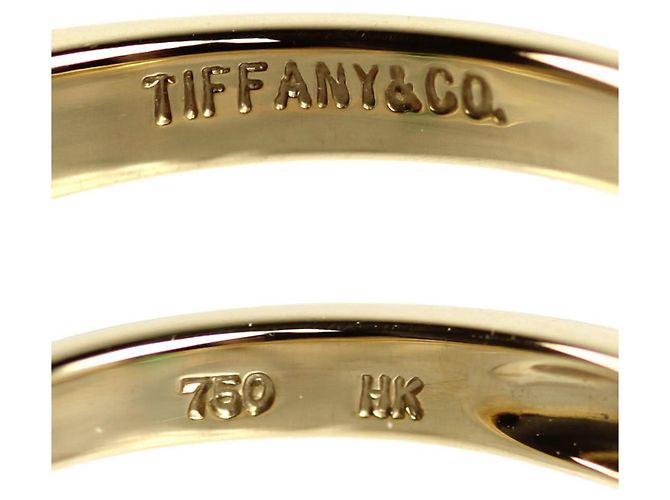 Tiffany & Co Tiffany 18K Gelbgold-Ring mit Diamant und Smaragd - Ansicht 5