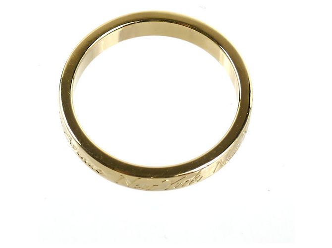 Tiffany & Co. 18K Gelbgold Notes schmaler Ring - Ansicht 4