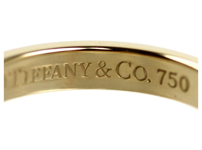 Tiffany & Co. 18K Gelbgold Notes schmaler Ring - Ansicht 5