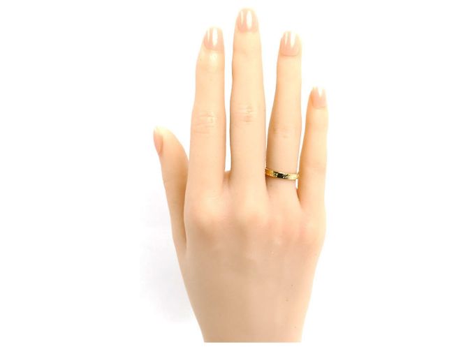 Tiffany & Co. 18K Gelbgold Notes schmaler Ring - Ansicht 7