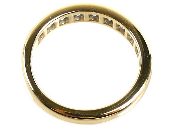 Tiffany & Co Bague Tiffany en or jaune 18K avec sertissage par canal en demi-cercle - view 4
