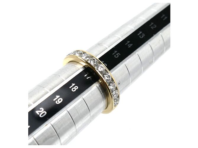 Tiffany & Co Bague Tiffany en or jaune 18K avec sertissage par canal en demi-cercle - view 6